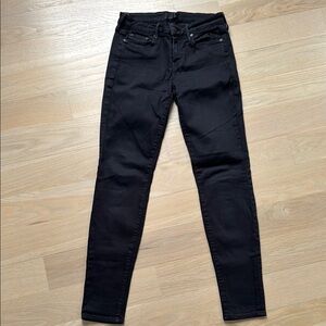 Women's Black Vince Skinny Jeans